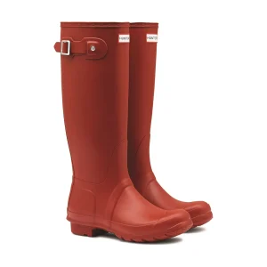 New TOG24 Hunter Original Tall Womens Wellington Boots Red | Military Red