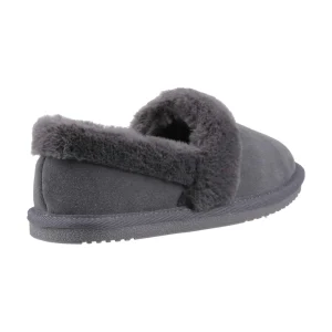 Outlet TOG24 Hush Puppies Ariel Womens Slipper Grey