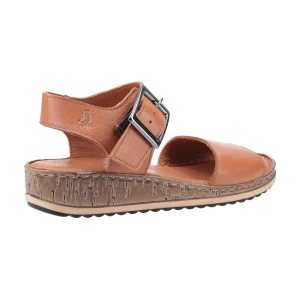 Sale TOG24 Hush Puppies Ellie Wide Womens Sandal Tan