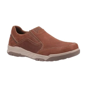 Clearance TOG24 Hush Puppies Fletcher Mens Shoe Tan