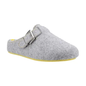 Fashion TOG24 Hush Puppies Good Slipper Buckle Womens Grey