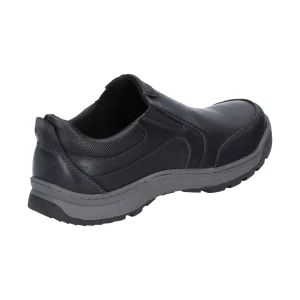 Clearance TOG24 Hush Puppies Jasper Mens Trainer Black