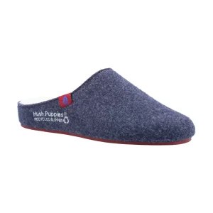 Clearance TOG24 Hush Puppies The Good Slipper Mens Navy