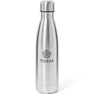 Clearance TOG24 Hydrate 0.5l Bottle Flask Steel/Black