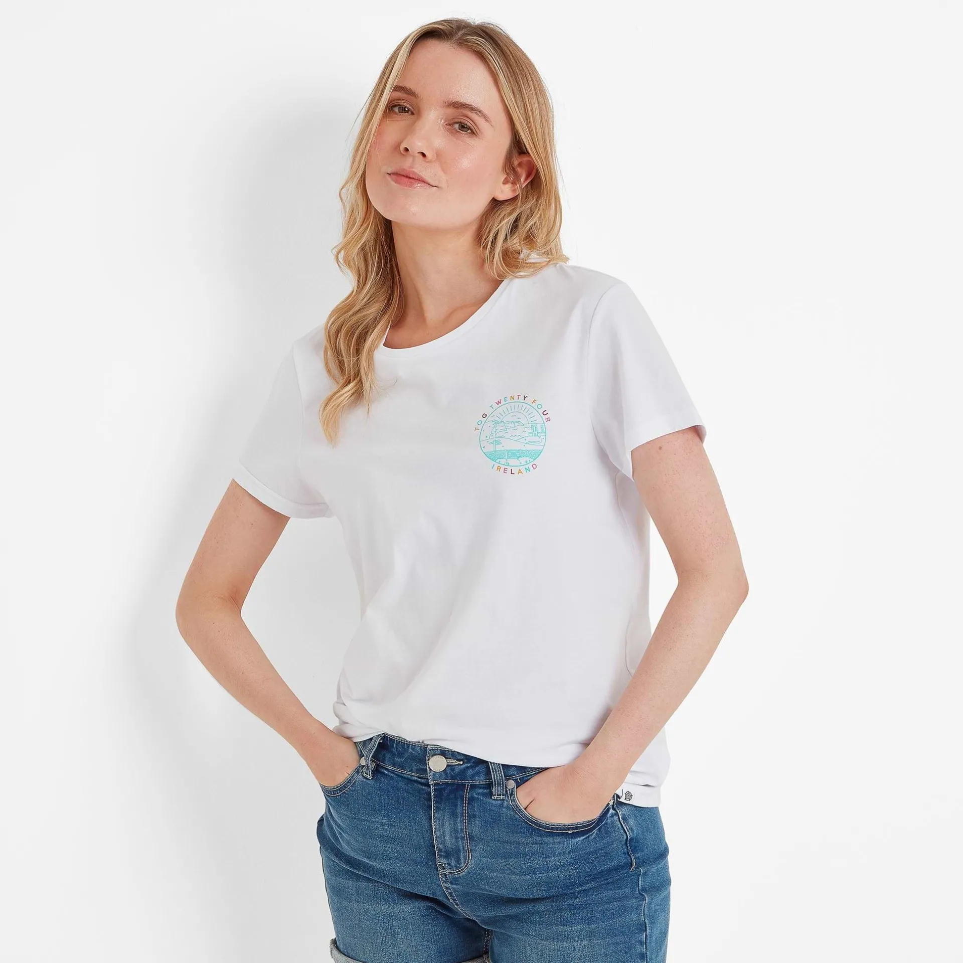 ireland-women39s-t-shirt-in-op-oQplOiHQ-0.webp Sale TOG24 Ireland Women's T-Shirt In | Optic White