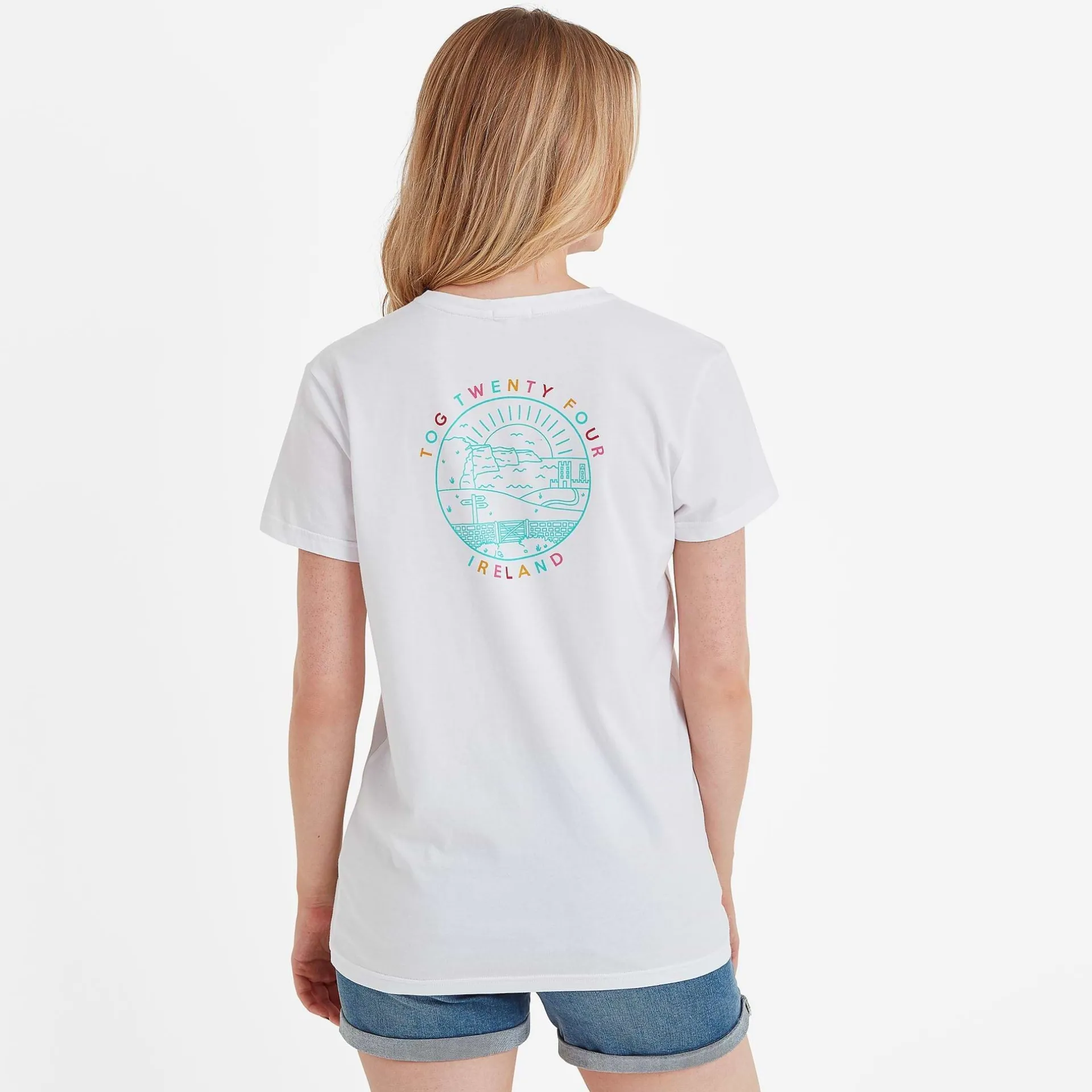 ireland-women39s-t-shirt-in-op-oQplOiHQ-1.webp Sale TOG24 Ireland Women's T-Shirt In | Optic White