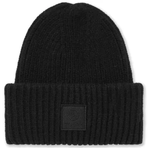 Hot TOG24 Jendon Knit Hat In | Woolly Beanie Hat | Black