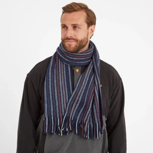 Discount TOG24 Jenkin Knitted Scarf Multi Col Stripe