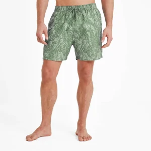 Best TOG24 Kai Mens Swimshorts Pistachio Palm Print