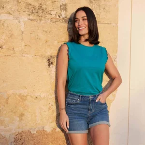 Hot TOG24 Katie Womens Vest Neptune Blue