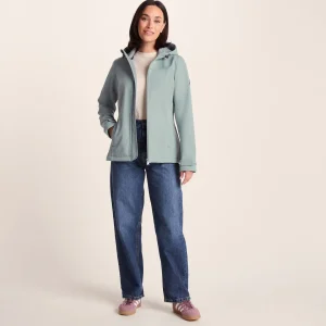 Outlet TOG24 Keld Womens Softshell Hooded Jacket Smokey Teal