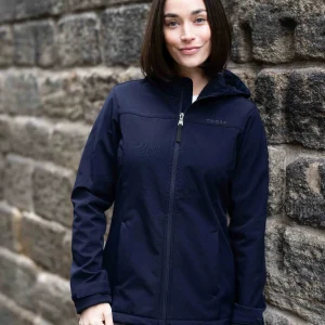 Clearance TOG24 Keld Womens Softshell Hooded Jacket Navy