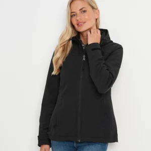 Clearance TOG24 Keld Womens Softshell Hoody Black