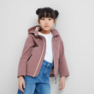 Outlet TOG24 Koroma Kids Softshell Hooded Jacket Mauve