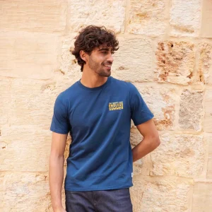 Hot TOG24 Lalo Mens T-Shirt Inky Blue | T-Shirts For Men |