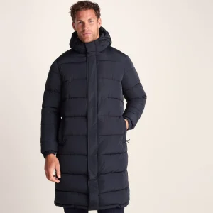 Outlet TOG24 Langrick Mens Long Padded Jacket Dark Indigo