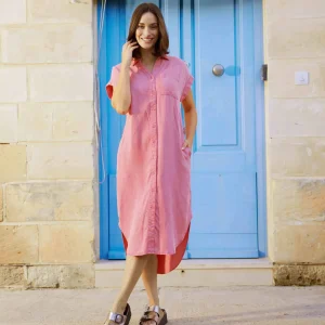 Clearance TOG24 Lenira Womens Shirt Dress Rose Quartz