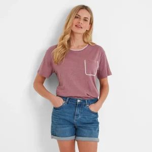 Hot TOG24 Liana Womens T-Shirt | T-Shirts For Women | Mauve