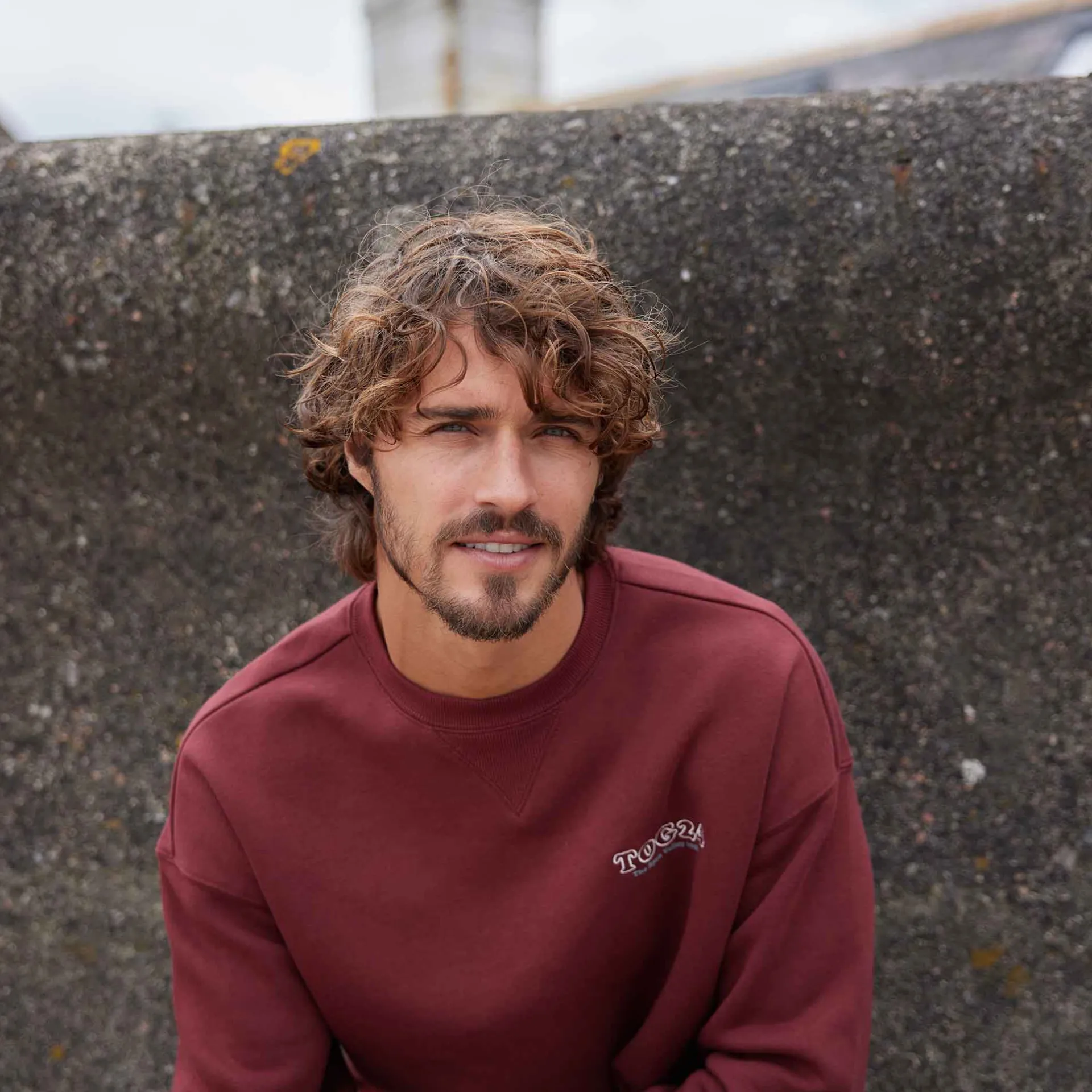 lytham-men39s-crew-neck-sweats-OXVdPHTo-1.webp Sale TOG24 Lytham Men's Crew Neck Sweatshirt Port |