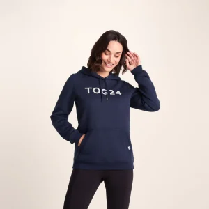 Fashion TOG24 Magdalen Womens Overhead Hoody Oxford Blue