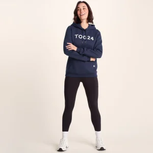 Fashion TOG24 Magdalen Womens Overhead Hoody Oxford Blue
