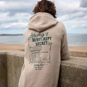 Outlet TOG24 Marsden Men's Supersoft Knit-Look Hoody Hazelnut |