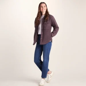 Discount TOG24 Maxine Womens Shacket Dark Mauve