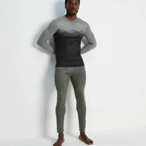 Clearance TOG24 Meru Mens Cashmere Touch Leggings Dark Grey Marl |