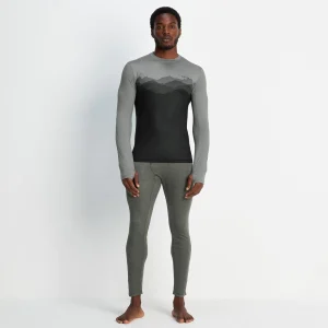 Clearance TOG24 Meru Mens Cashmere Touch Leggings Dark Grey Marl |