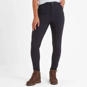 Fashion TOG24 Milton Womens Slim Trousers | Trousers For Women| Black