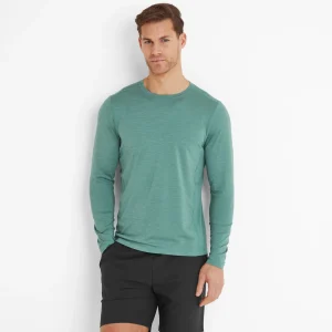 Sale TOG24 Mittel Mens Tech Long Sleeve Top Seafoam Green Marl