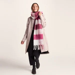 Sale TOG24 Miyara Woven Scarf Washed Burgundy