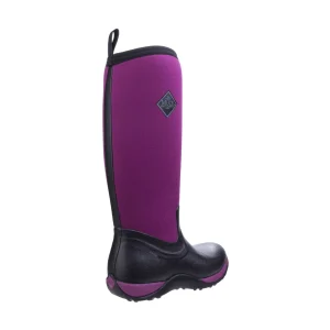 Online TOG24 Muck Boots Arctic Adventure Womens Wellies | Black/Maroon