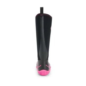 Discount TOG24 Muck Boots Hale Pull On Womens Wellington Black/Pink