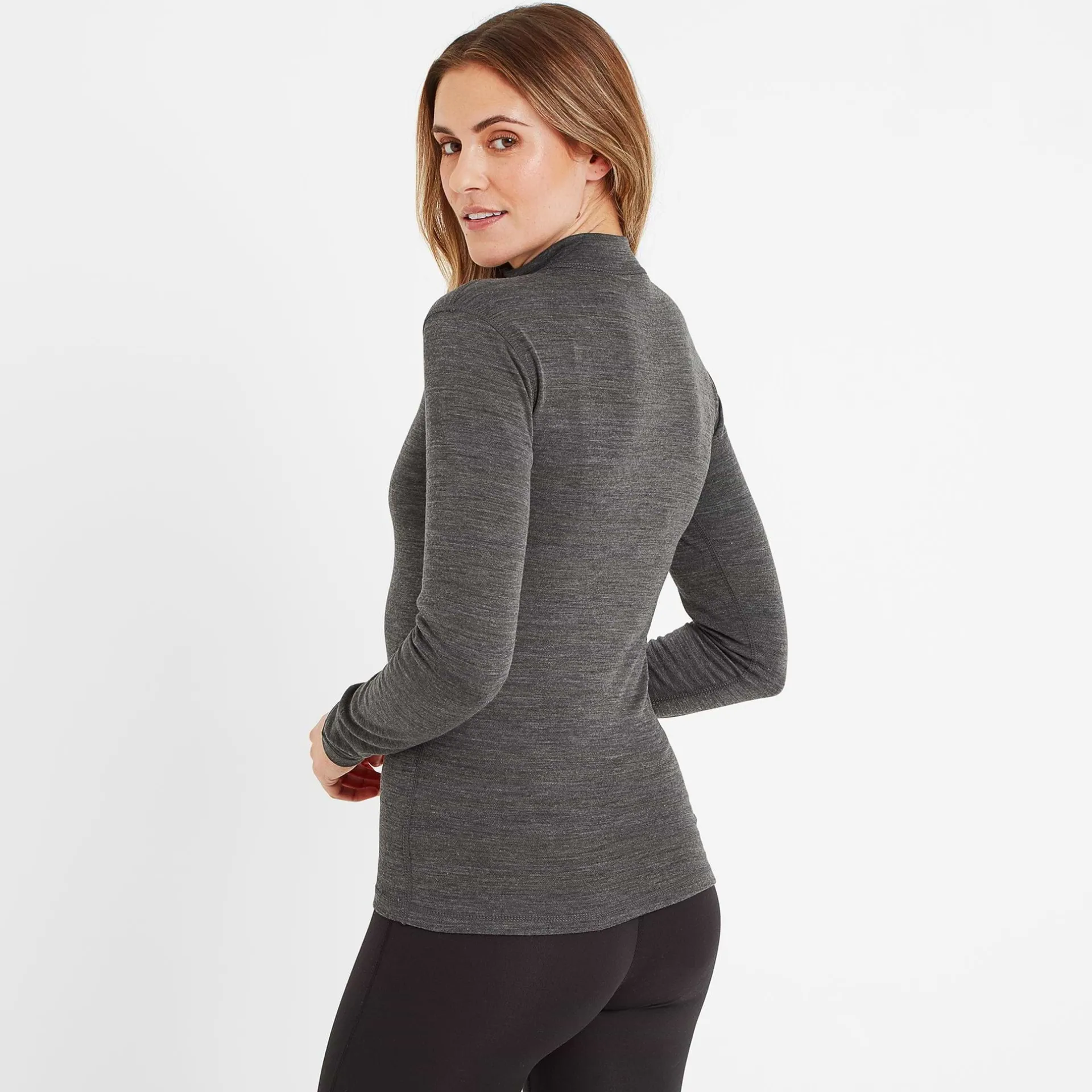 nevis-womens-merino-base-layer-mCPOLTkv-2.webp Discount TOG24 Nevis Womens Merino Base Layer Zip Neck Grey Marl
