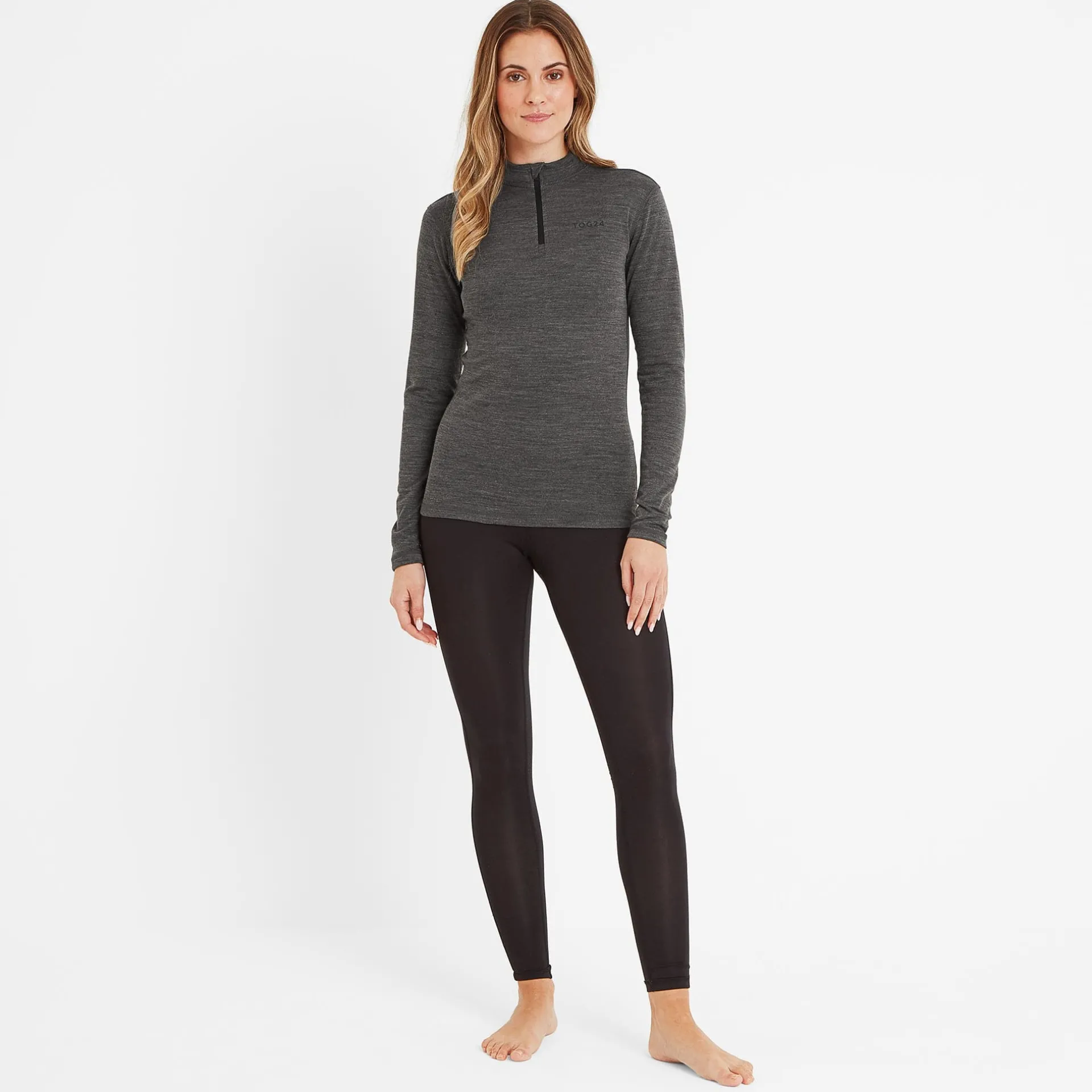 nevis-womens-merino-base-layer-mCPOLTkv-3.webp Discount TOG24 Nevis Womens Merino Base Layer Zip Neck Grey Marl