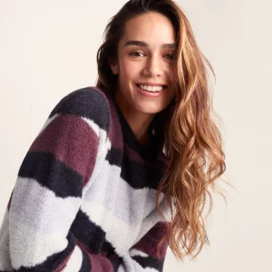 Fashion TOG24 Niamh Womens Knitted Jumper Landscape Knit