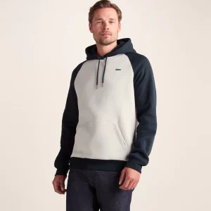 New TOG24 Noston Mens Raglan Hoody Dark Indigo