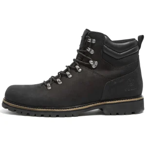 Outlet TOG24 Outback Mens Leather Walking Boots Black