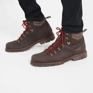 Best TOG24 Outback Mens Leather Walking Boots Chocolate Brown