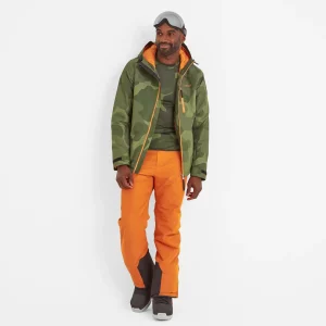 Online TOG24 Palisade Mens Ski Jacket Khaki Pixel Camo