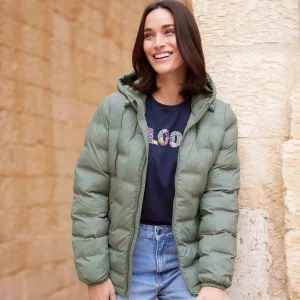 Clearance TOG24 Palmer Womens Padded Jacket Faded Khaki