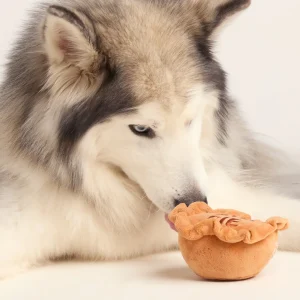 Online TOG24 Pawk Pie Dog Plush Toy In Brown With Squeaker|