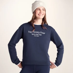 Fashion TOG24 Peggy Womens Sweat Oxford Blue