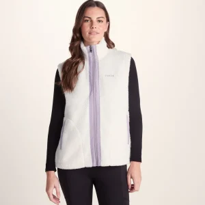 Discount TOG24 Peyton Womens Sherpa Gilet Vanilla