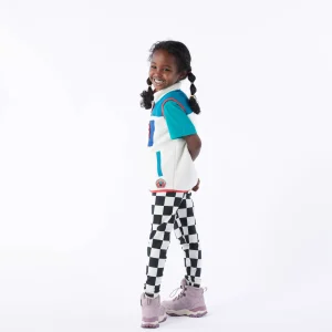 Fashion TOG24 Racka Kids Shaun The Sheep Legging Black Woolly Checkerboard