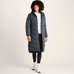 Fashion TOG24 Raleigh Womens Padded Puffer Jacket | Washed Blue