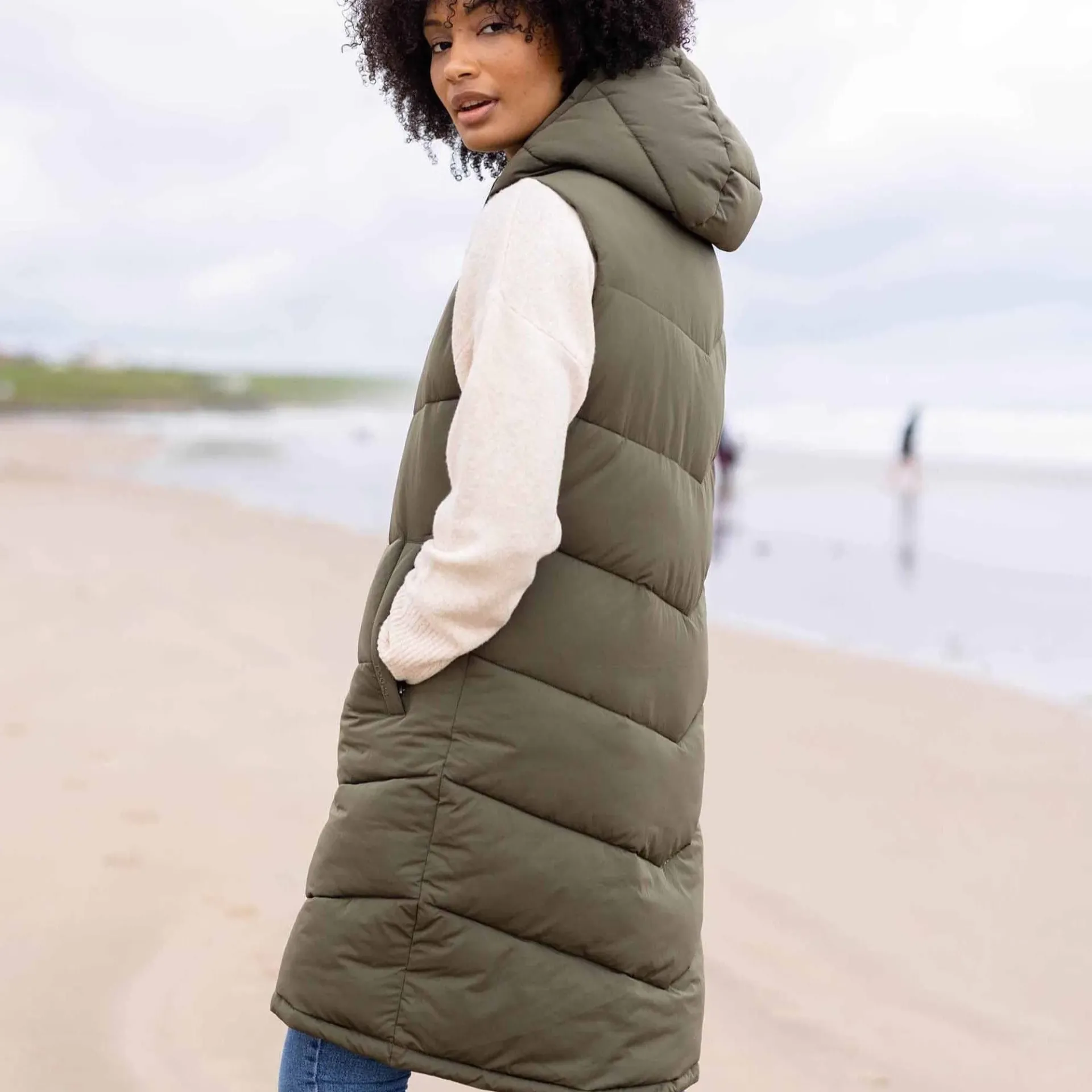 ranskill-womens-khaki-extra-lo-SEuFrFcz-0.webp Best TOG24 Ranskill Womens Extra Long Winter Gilet | Khaki