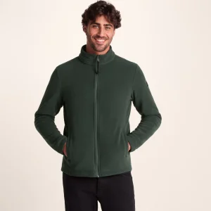 Sale TOG24 Revive Mens Fleece Jacket Racing Green