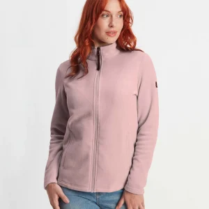 Best TOG24 Revive Womens Fleece Jacket Faded Pink
